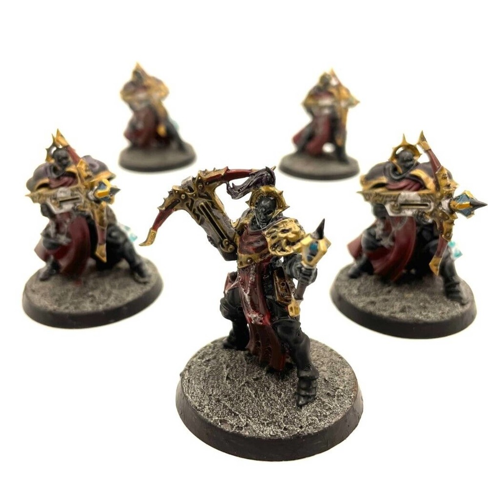 Stormcast Eternals Castigators 5 Painted Miniatures Golem